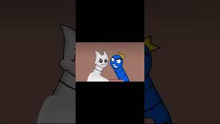 ‍Worms BANBALEENA and BLUE can't be Friends. Funny animation / Garten of Banban / Rainbow Friends