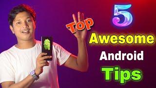 Top 5 Awesome Android Tips and Tricks । Bangla Tech । Tekky Samim