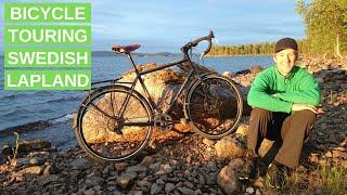 Bicycle Touring Lapland Day 1 - Reindeer Encounter