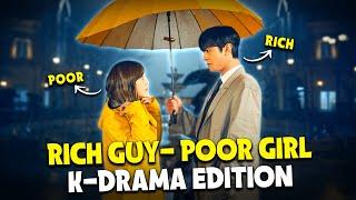 TOP KDRAMAS WHERE RICH GUY FALL FOR POOR GIRL