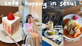 cafe hopping in seoul  aesthetic desserts, hanok cafes, michelin guide kalguksu, local shops