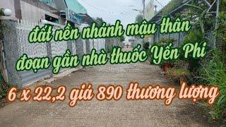 (đã bán) MS 554 bán nền nhánh đường Mậu Thân thành phố Trà Vinh, đoạn đầu đường