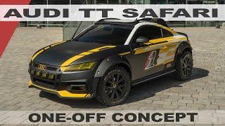 Awesome AUDI TT SAFARI CONCEPT - From when Audi still knew what they were doing