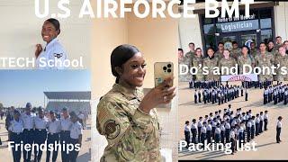 U.S Air Force Basic Training |Tech School