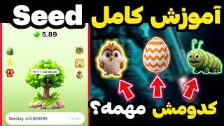 آموزش کامل ایردراپ سید seed  آموزش جمع آوری امتیاز seed زمان لیست ایردراپ سید seed ? 