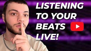 REACTING TO YOUR TYPE BEAT CHANNELS *LIVE*