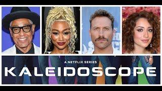 Kaleidoscope cast interviews with Giancarlo Esposito, Tati Gabrielle, Jai Courtney & Rosaline Elbay