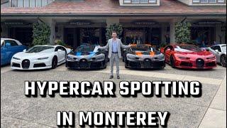 HYPERCAR SPOTTING IN MONTEREY (2023)!