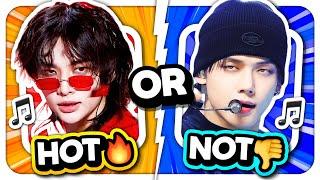  HOT or NOT  RATE THE KPOP SONGS  ANSWER - KPOP QUIZ 