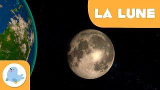 La Lune, satellite de la Terre -Le système solaire Animation 3D pour enfants