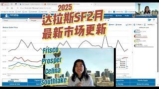 达拉斯SF最新市场更新202502 Frisco/Prosper/Celina/Southlake