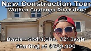 Wathen Castanos Riverstone - New Homes for Sale in Madera CA. Davis - 5bed/3.5ba. 3243sqft. $619,990