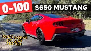 2024 Ford Mustang (S650) review: 0-100 & POV test drive – Dark Horse, GT, 2.3T