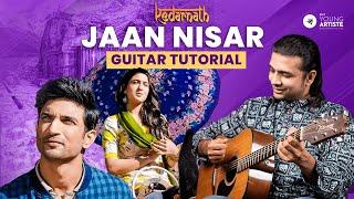 Jaan Nisaar | Kedarnath | Arijit Singh | Guitar Tutorial | Easy Guitar Lesson #siffguitar