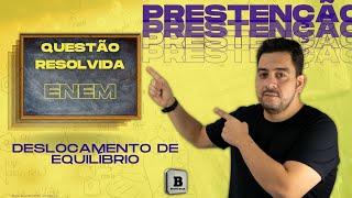 (ENEM) A formação de estalactites depende da reversibilidade de uma reação química. O carbonato...