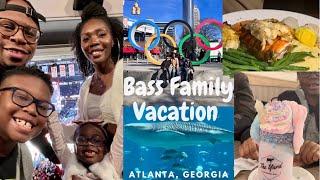 Bass Family Vlog | Atlanta Hawks Games, GA Aquarium, World of Coca-Cola and More