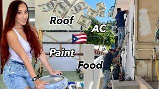 House Reno Cabo Rojo: AC Install, Roof Sealing & Seafood Rest.Review!" (Ep.4)