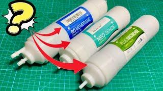 What inside Indoor Water Filtration Cartridges ? | Dismantle a Water Purifier Filter Cartridge