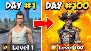 I PLAYED FREE FIRE FOR 100 DAYS || FREE FIRE