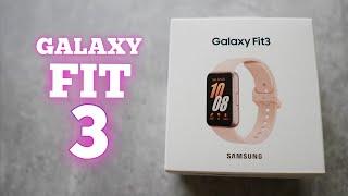 Samsung Galaxy Fit 3 Unboxing Pink Gold