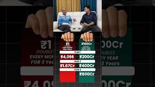 1 Rs Vs 100 Cr | Talk Money Pavan #shorts