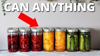 Water Bath Canning 101: Beginners Guide to Home Canning