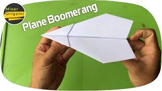 How to make plane boomerang. Mixer Origami