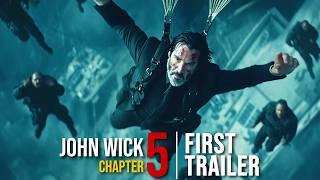 John Wick Chapter 5 (2025) - First Trailer (4k) | Keanu Reeves