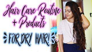 MY SIMPLE HAIR CARE ROUTINE (IN-DETAIL)  FOR SOFT & HEALTHY HAIR + HAIR PRODUCTS I USE FOR DRY HAIR!