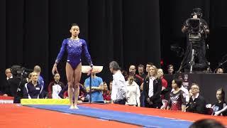 Leanne Wong (USA) - Vault - 2019 American Cup