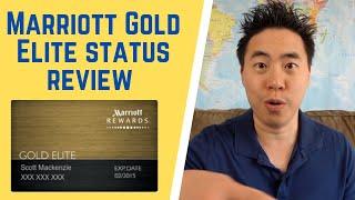 Marriott Gold Elite Status Review