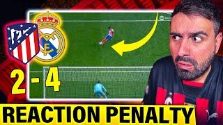 [REACTION PENALTY] ATLETICO MADRID - REAL MADRID: 2-4