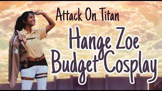 My Hange Zoe (Attack On Titan) Budget Cosplay