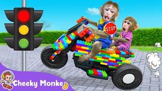 Scooter Safety Song | Traffic Safety Song | Cheeky Monkey - Nursery Rhymes & Kids Songs