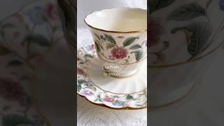 노리다케 라 프라다 컵앤소서 | 미묘한피크닉 / #앤틱 #빈티지 #찻잔 #티잔 #teatime #teacup #teatable #homecafe #홈카페 #커피잔 #티타임