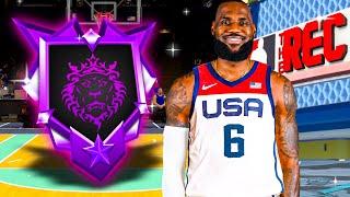 This TEAM USA LeBron James Build Is DOMINATING in REC on NBA 2K24