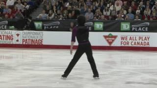 Keegan Messing - Senior Men Free Program CTNSC17