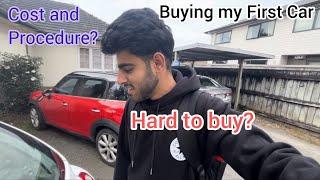 Buying My First Car in New Zealand  | Prices of car in New Zealand | Full Process of buying a car|