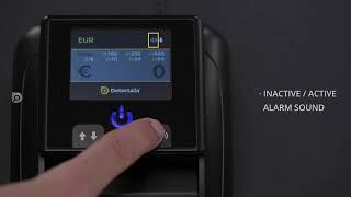 Detectalia D7T+ Banknote detector for EUR and USD