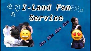 I-Land Fan Service (abs, more abs, and arms)