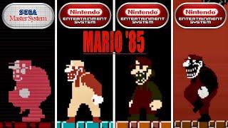 Mario '85 PC Ports 8-BIT Versions Comparison - 4K