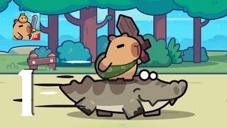 Capybara Go! Gameplay Walkthrough Part 1 - Gale Town (Android, IOS)