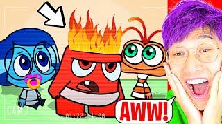 INSIDE OUT, But Everyone's A BABY!? (The FORGOTTEN EMOTIONS ATTACK! *LANKYBOX REACTION*)