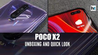 Poco X2 launched in India: Unboxing and quick look