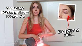 EXTREME post lockdown GLOW UP | trying LASER HAIR REMOVAL at home...