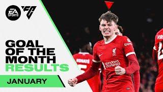 January’s Goal of the Month Winner | Darwin Nunez, Conor Bradley, Diogo Jota? | Liverpool FC