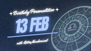 13 February Zodiac Horoscope: Birthday Personality & Traits Revealed