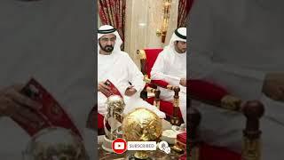UAE President Sheikh Al Maktoum With Sheikh Hamdan fazza #dubai #rulerofdubai #uaeprince #almaktoum