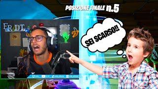 BAMBINO MI DA DELLO SCARSO URLANDO E SBATTENDO COSE su FORTNITE!!