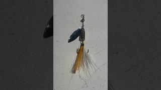 How To Make Inline Spinner Lure #fishing #fishingtackle #lures handmade #luremaker #luremaking#lure